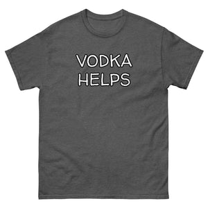 Vodka Helps Men's classic tee - Whimsy Fit Workout Wear