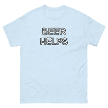 Load image into Gallery viewer, Beer Helps Men's classic tee - Whimsy Fit Workout Wear