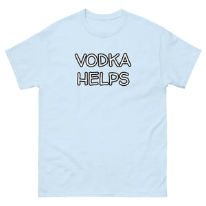 Vodka Helps Men's classic tee - Whimsy Fit Workout Wear