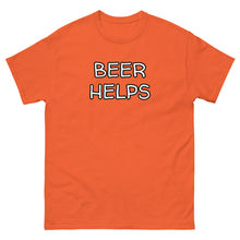 Load image into Gallery viewer, Beer Helps Men&#39;s classic tee - Whimsy Fit Workout Wear
