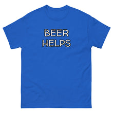 Load image into Gallery viewer, Beer Helps Men's classic tee - Whimsy Fit Workout Wear