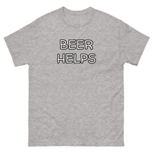 Load image into Gallery viewer, Beer Helps Men's classic tee - Whimsy Fit Workout Wear