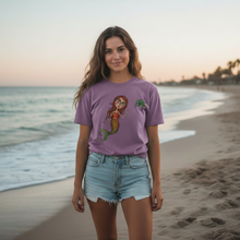 Load image into Gallery viewer, Mermaid T-Shirt Violet - Beach Lifestyle