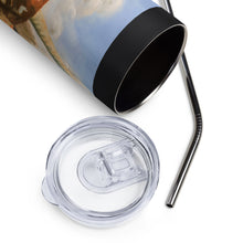 Load image into Gallery viewer, Longhorn Stainless Steel Tumbler with handle Thermos Whimsy FIt
