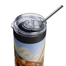 Load image into Gallery viewer, Longhorn Stainless Steel Tumbler with handle Thermos Whimsy FIt