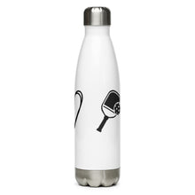 Load image into Gallery viewer, Peace Love & Pickleball Stainless steel Water Bottle Whimsy Fit