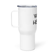 Load image into Gallery viewer, Wine Helps Travel Mug Whimsy Fit