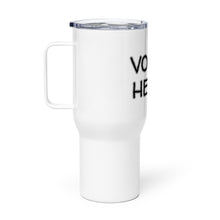 Load image into Gallery viewer, "Vodka Helps" Travel Mug with Handle - Whimsy Fit Workout Wear