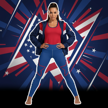 Load image into Gallery viewer, Trump MAGA Leggings Marketing Photo