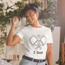 Load image into Gallery viewer, "I Dink" Short-Sleeve Women's T-Shirt Whimsy Fit