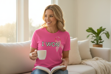 Load image into Gallery viewer, Woman at home in I Won t-shirt