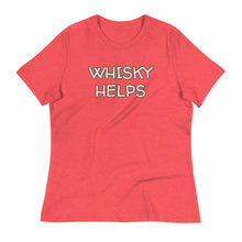 Load image into Gallery viewer, Womens Whisky Helps T-Shirt Weekend Vibes, Whimsy Fit