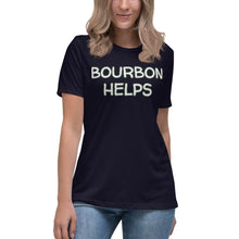 Load image into Gallery viewer, Bourbon Helps Women's T-Shirt - Whimsy Fit Workout Wear