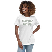 Load image into Gallery viewer, Womens Whisky Helps T-Shirt Weekend Vibes, Whimsy Fit