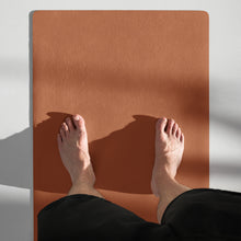 Load image into Gallery viewer, Burnt Orange Yoga Mat with Longhorn by Whimsy Fit