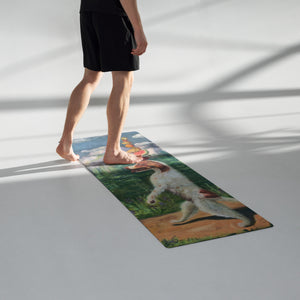 Dexter the Walking Dog Yoga mat - Whimsy Fit Workout Wear