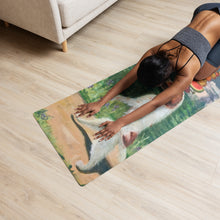 Load image into Gallery viewer, Dexter the Walking Dog Yoga mat - Whimsy Fit Workout Wear
