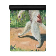 Load image into Gallery viewer, Dexter the Walking Dog Yoga mat - Whimsy Fit Workout Wear