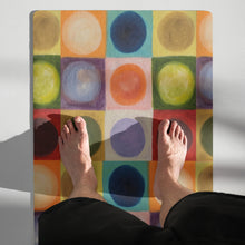 Load image into Gallery viewer, Circles Print Yoga Mat Customize - Whimsy Fit Workout Wear