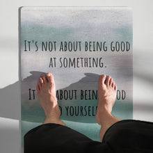 Load image into Gallery viewer, Party Dog on Yoga Mat Personalized Whimsy Fit