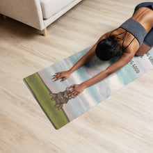 Load image into Gallery viewer, Party Dog on Yoga Mat Personalized Whimsy Fit