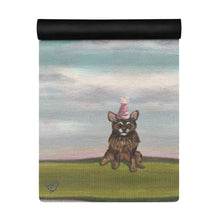 Load image into Gallery viewer, Party Dog on Yoga Mat Personalized Whimsy Fit
