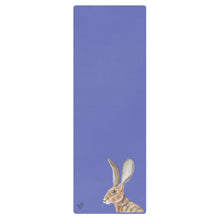 Load image into Gallery viewer, Jack Rabbit Bunny on Yoga Mat Personalized Whimsy Fit