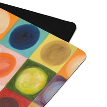Load image into Gallery viewer, Circles Print Yoga Mat Customize - Whimsy Fit Workout Wear