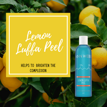 Load image into Gallery viewer, ANN WEBB Lemon Luffa Peel Gentle, brightening peel with fruit enzyme and physical exfoliators. Made in America