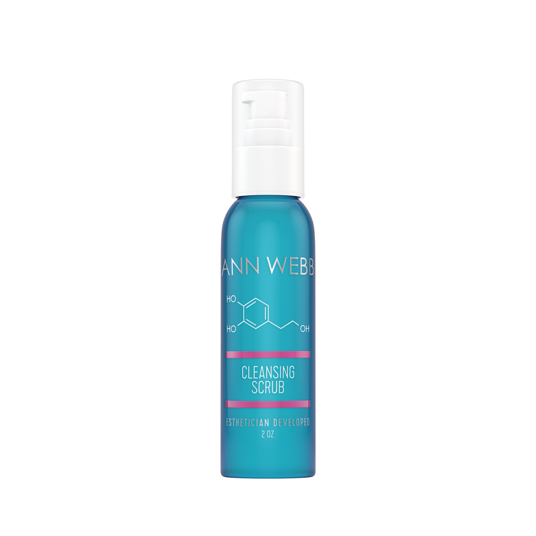 ANN WEBB Cleansing Scrub: Super hydrating cleanser with a gentle exfoliator that won't damage your skin - Whimsy Fit