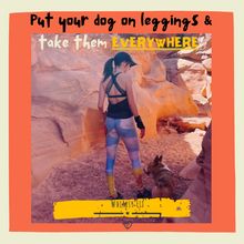 Load image into Gallery viewer, "Red Balloon" Yoga Capri Leggings with Corgi - Whimsy Fit