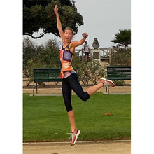 Load image into Gallery viewer, "Circles" Waistband on Purple Yoga Leggings - Whimsy Fit Workout Wear