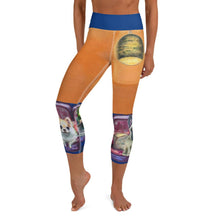 Load image into Gallery viewer, Salon Dogs capri leggings mockup | Whimsy Fit