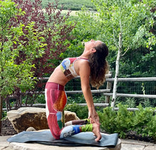 Load image into Gallery viewer, "Waiting for Mom" Yoga Capri Leggings - Whimsy Fit Workout Wear