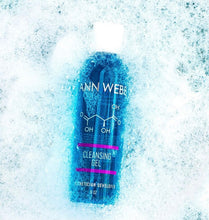 Load image into Gallery viewer, ANN WEBB:Cleansing Gel Non-greasy Foaming, Exfoliating Cleanser that will leave your skin Silky. Great for any skin type. Helps Oily/Blemished skin -Made in America
