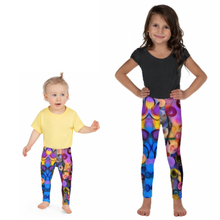 Load image into Gallery viewer, Whimsy Fit Little "Breeze Bright" Girls/Toddler Leggings