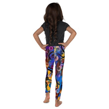 Load image into Gallery viewer, Whimsy Fit Little "Breeze Bright" Girls/Toddler Leggings