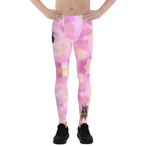 Whimsy Fit Men's "Party Dog" Leggings - Whimsy Fit Workout Wear
