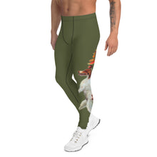 Load image into Gallery viewer, Whimsy Fit Men's "Dexter" Leggings in "In the Army Green"