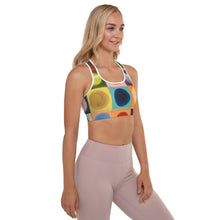 Load image into Gallery viewer, Whimsy Fit "Circles" Padded Sports Bra - Whimsy Fit Workout Wear