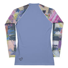 Load image into Gallery viewer, Women's Rash Guard Kris Kros Blue