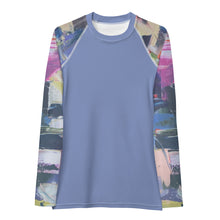 Load image into Gallery viewer, Women's Rash Guard Kris Kros Blue