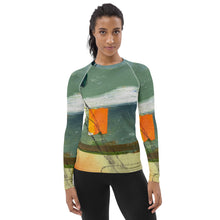 Load image into Gallery viewer, Whimsy Fit Rash Guard &quot;Sink or Swim&quot; 
