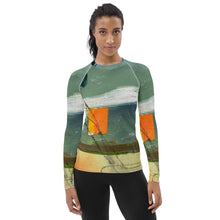 Load image into Gallery viewer, Whimsy Fit Rash Guard "Sink or Swim"