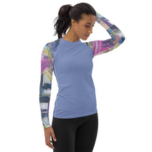 Load image into Gallery viewer, Women's Rash Guard Kris Kros Blue