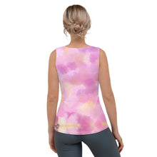 Load image into Gallery viewer, Whimsy Fit "Cotton Candy - Party Dog" Tank Top - Whimsy Fit Workout Wear