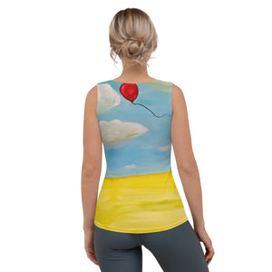 Whimsy Fit "Red Balloon" Tank Top - Whimsy Fit Workout Wear