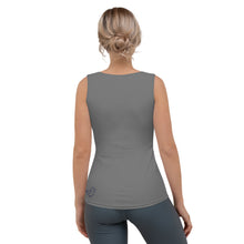 Load image into Gallery viewer, Whimsy Fit Grey Tank Top with French Bulldog - Whimsy Fit Workout Wear