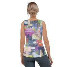 Load image into Gallery viewer, Whimsy Fit "Kris Kross" Abstract Tank Top