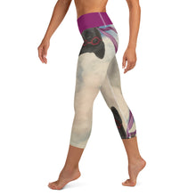 Load image into Gallery viewer, "Can I Come In?" Yoga Capri Leggings - Whimsy Fit Workout Wear